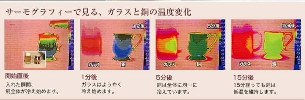 Shinkodo Japanischer reiner Kupfer-Sakebecher, 100 ml, verzinntes Finish, gehämmertes Finish, Geschenkverpackung inklusive.