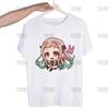 Hanako Kun Mens Harajaku Clothing Summer Streetwear Casual Loose Print Tee Short Sleeve Tops