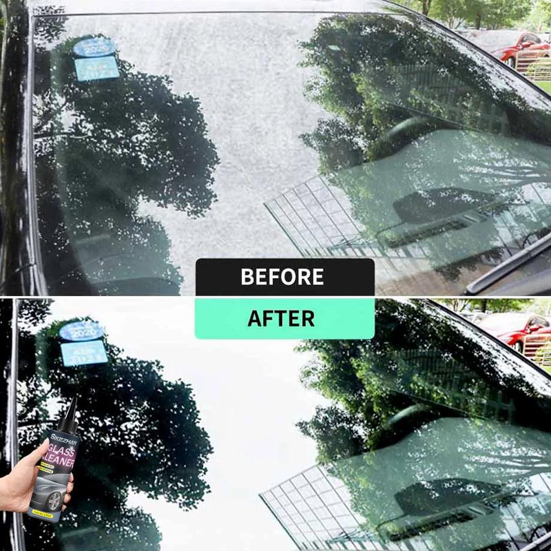 Car Glass Anti-rain Water Spray Repellent Nano Coating Hydrophobic Waterproof Agent Oil Film Removing Auto Glass Film Agent