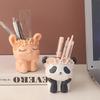 Niedliche Tierform Multifunktionaler Schreibtisch-Organizer Stifthalter Büromaterialien Dekorative Schreibtisch-Accessoires