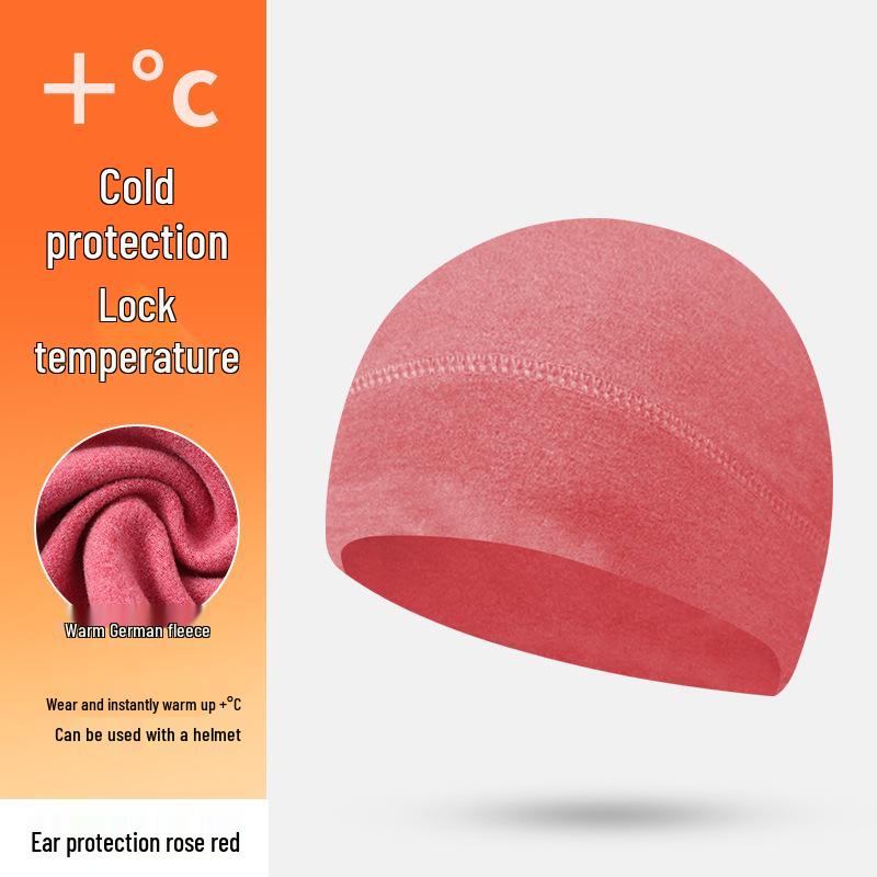 Fleece-Lined Windproof Cycling Hat with Ear Protection