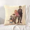 K-Kotaro Lives Alone Cushion Cover Summer Coolness Linen Fabric Double-Sided Printing Pillow Case Sofa Home Decor Gift