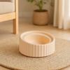 Raised Pet Bowl Ceramic Cat Bowl with Stand Tilted Pet Food Bowl Protect