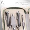 SEESOO Premium Pioneer 9-Piece Nail Clipper Set
