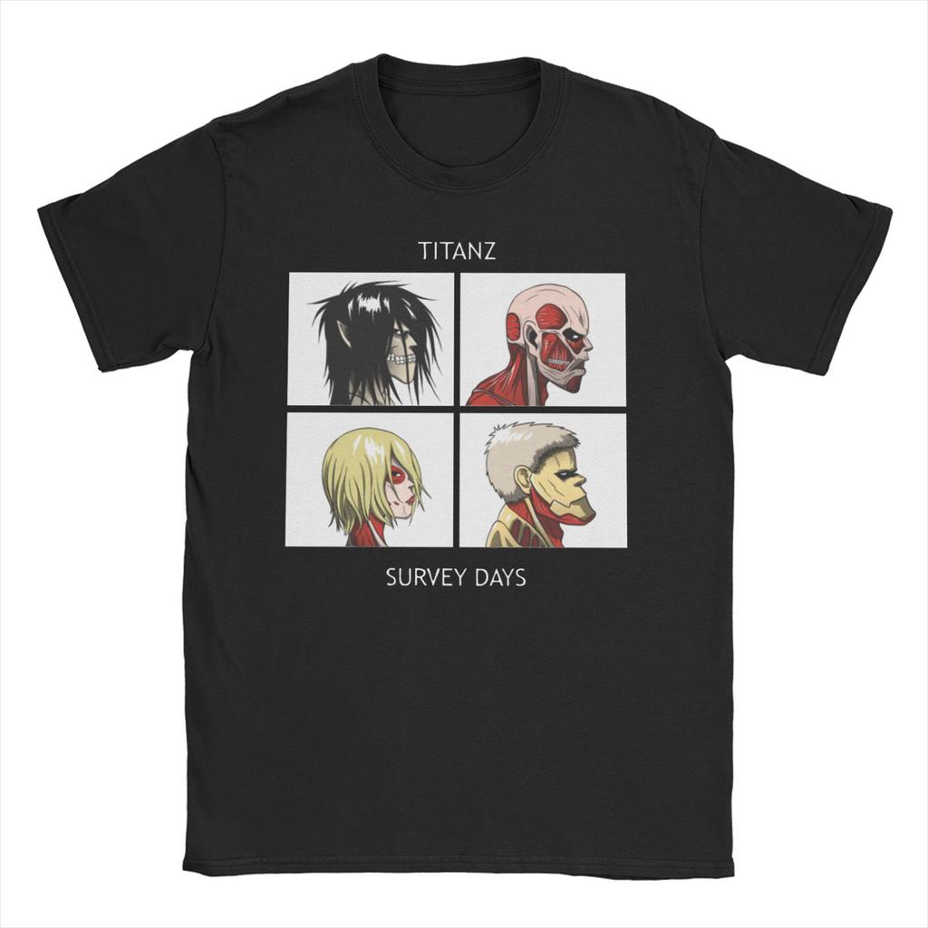 Men Women Attack On Titan Levi Eren T Shirt Shingeki No Kyojin Anime Pure Cotton Clothing Novelty Tee Shirt Plus Size T-Shirts