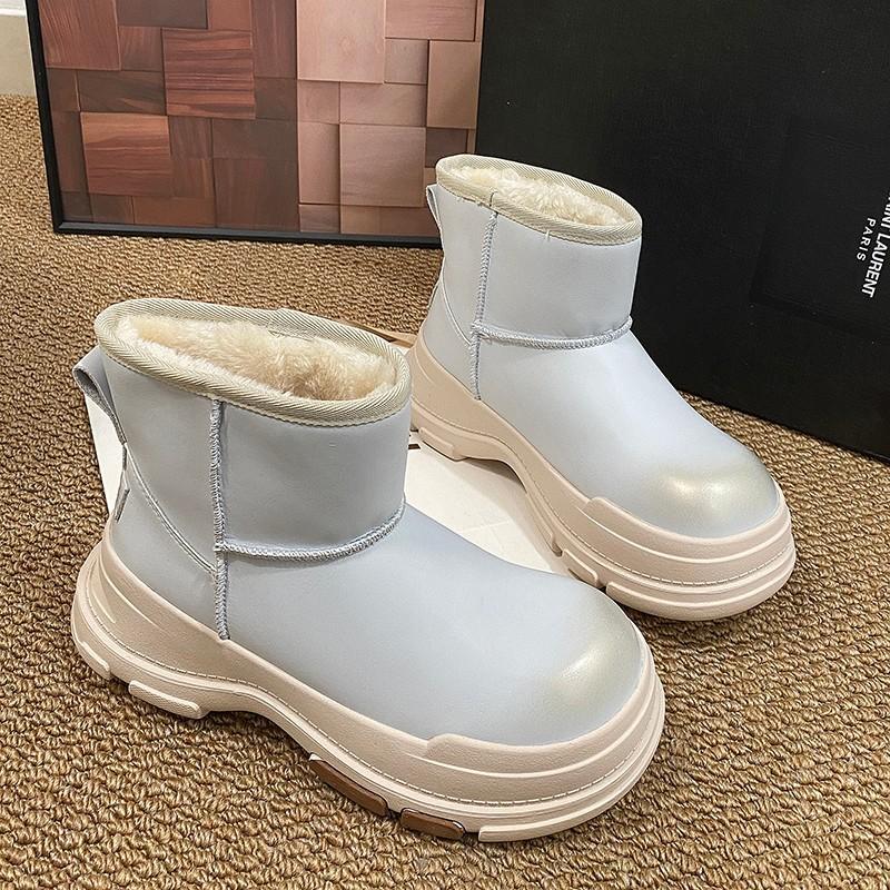 Thick-soled Snow Boots Women's Winter New Outdoor Velvet Warm Women's Shoes Comfortable Cotton Shoes Boots
