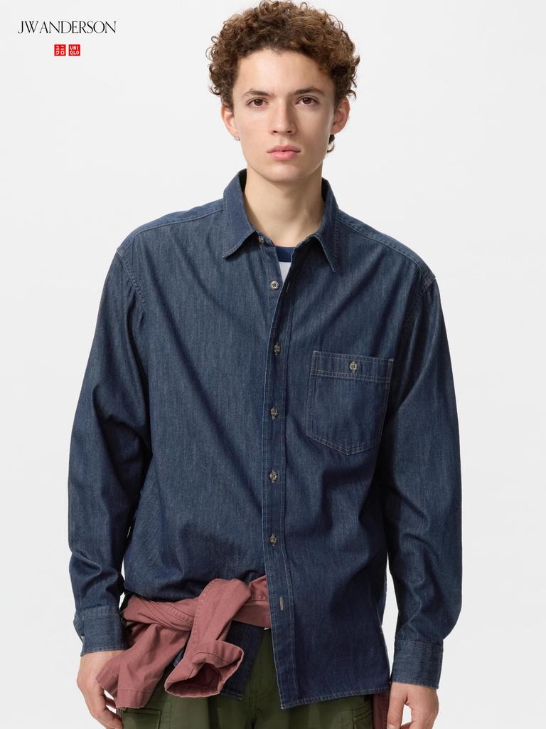 Uniqlo Japan Light Denim Oversized Shirt