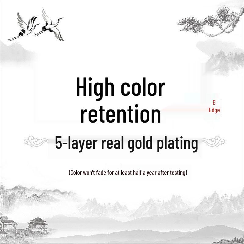 Aieryuan Butterfly Stud Earrings - Women's Retro Chinese Style, Versatile Niche Light Luxury Accessories.