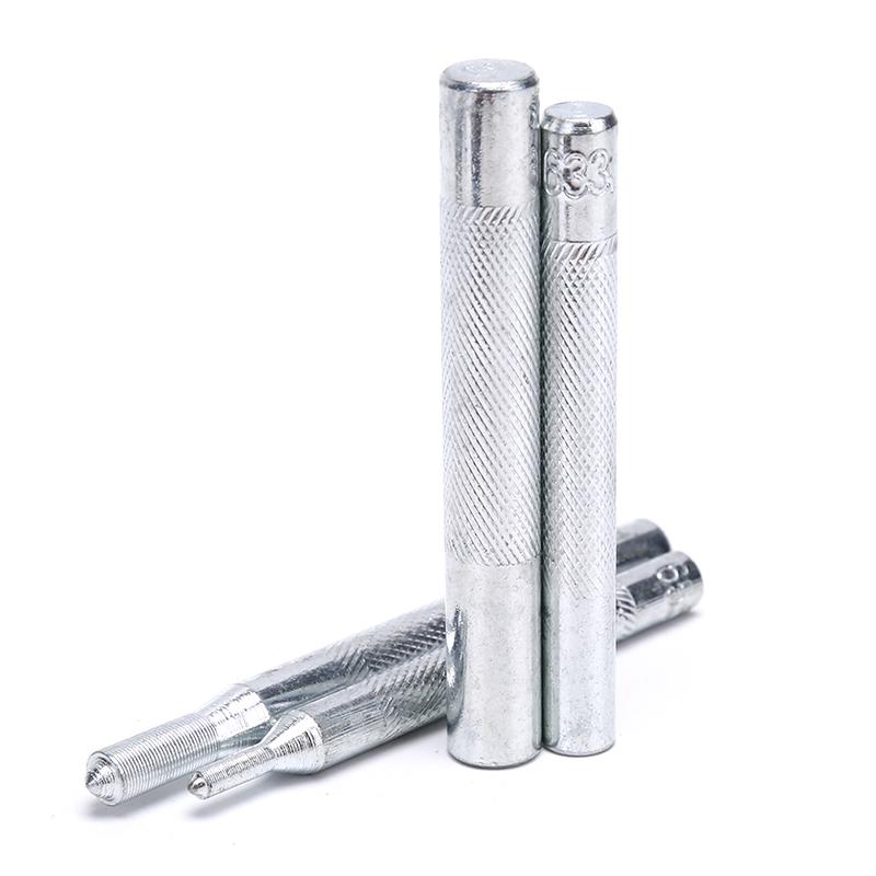 Set 11 buc/set Instrument Piele DIY Matriță Pumn Găură Snap Rivet Buton Setter Kit Bază