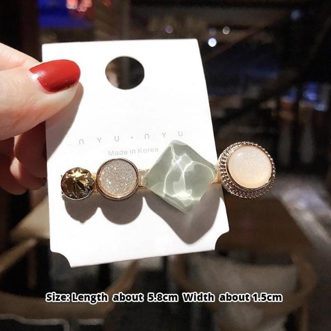 

Заколки для волос для женщин Повязка Заколки-невидимки Заколки-автоматы Жемчужные Геометрические Девочки Зажимы для волос Модные Аксессуары для волос Ювелирные изделия 3 шт./набор