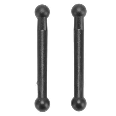 2PCS RC Front Steering Linkage Set Plastic Left Right Front Steering Link Rod Connector for HS 1:18