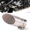 Muffler Silencer Motorcycle Exhaust Pipe System for Yamaha YZF R1 MT-10 MT10 FZ-10 2015 2016 2017-2022 Improved Stainless Steel Muffler