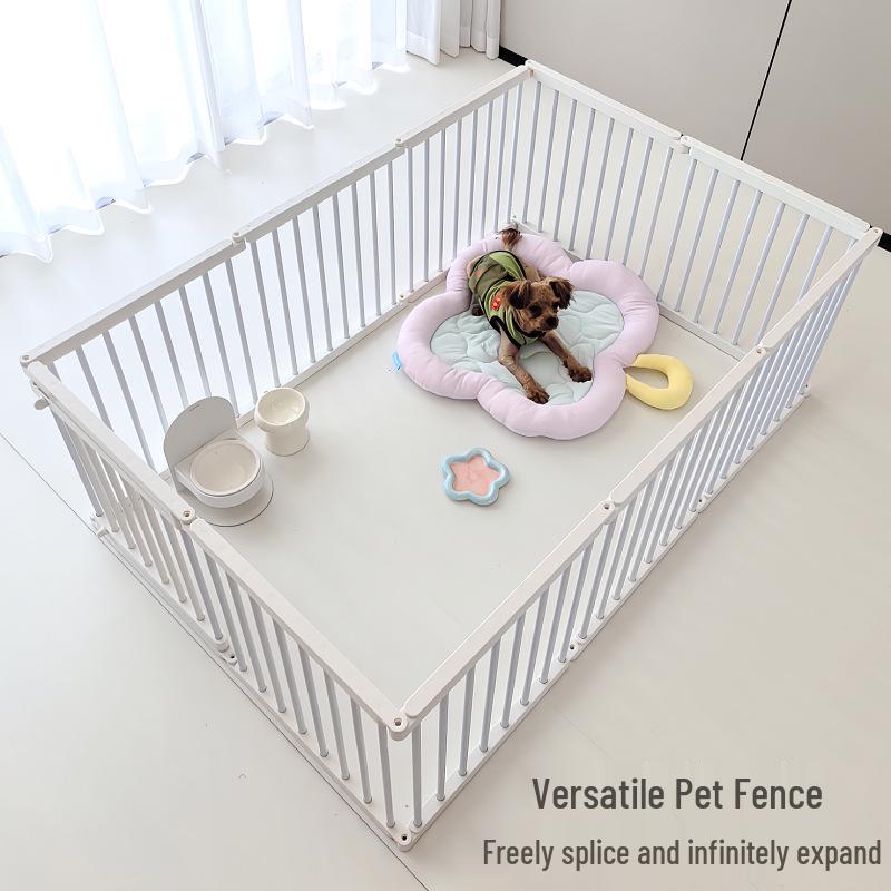 Meng Xiao Bao Indoor Pet Fence & Gate for Small To Medium Dogs and Rabbits