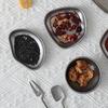 Korean Style Stainless Steel Seasoning Plate Sauce Dish Hot Pot Seasoning Roast Meat Sauce Western Restaurant BBQ Tableware