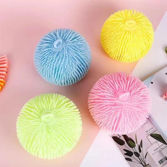 Hračka na mačkání pro uvolnění stresu Měkký TPR gadget pro úlevu od úzkosti pro dospělé děti Relaxační senzorická hračka Rozsvěcující se LED dárek na cesty do kanceláře do třídy