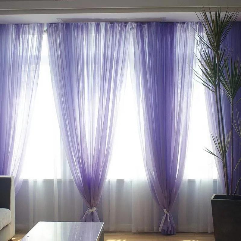 Luxury Bay Window Sheers Certified Voile Drapes with 3D Honeycomb Weave | 70% Light Transmission with Full Privacy