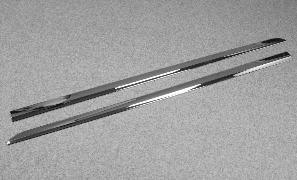 RUIQ Toyota New Prius PHV Exclusive Exterior Chrome Plated Side Door Under Moulding Exclusively Designed for TOYOTA PRIUS PHV 52 Series (ZVW52)