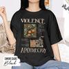 Violence Apothecary Comfort Shirt Basgiath War College Tee Dark Academia Fourth Wing Comfort Tshirt Fantasy Bookish Graphic Tee