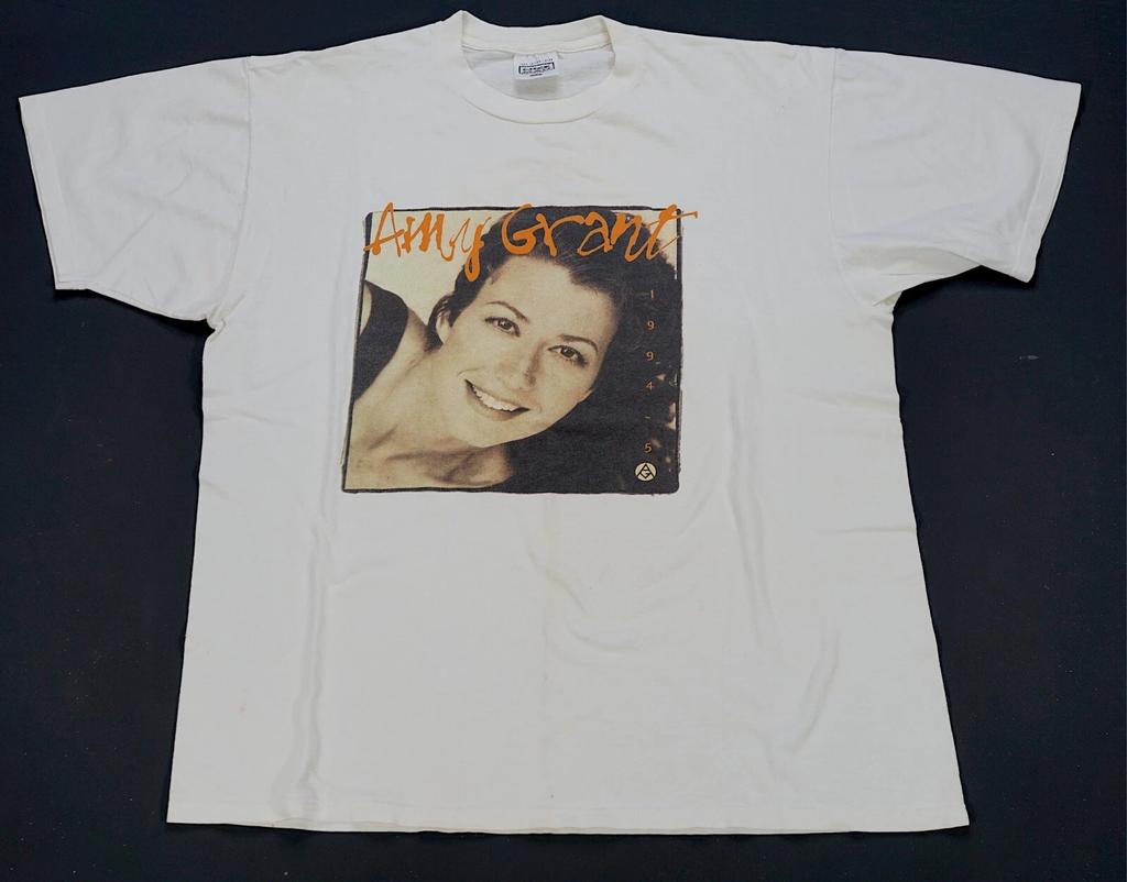 Rare Vintage NICE MAN Amy Grant 1994-95 House of Love World Tour T Shirt 90s XL