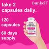 Women'S Daily Probiotic Dietary Supplement, With Organic Prebiotic Fiber Blend
