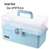 Double-Layer Portable First Aid Kit: Large Capacity Family Medicine Box