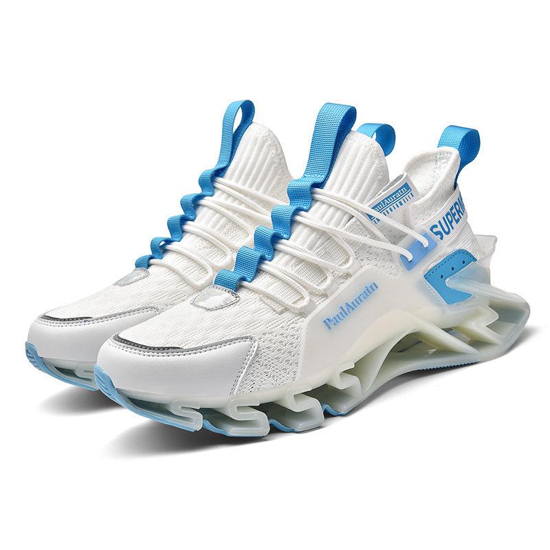 Stor Storlek 46 Blad Löparskor Trendiga Andningsbara Vardagliga och Nya De Nya