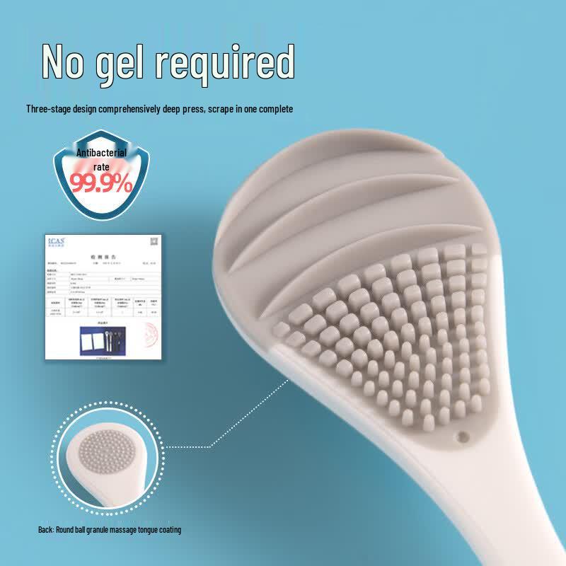 Little Niu Adventure Tongue Cleaner Toothbrush 5-Pack