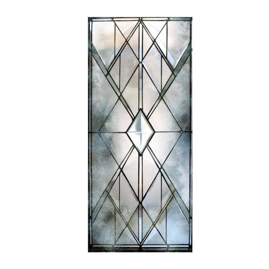 Stained Glass Window Privacy Film Vintage Decorative Frosted Static Cling Waterproof PVC Reusable UV Sun Blocking Glass Sticker Cover
