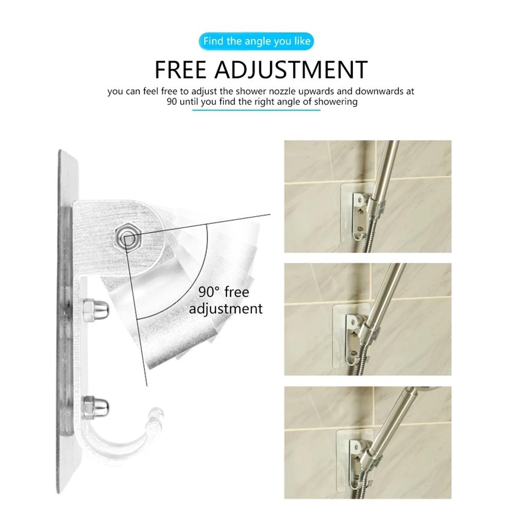 Shower Head Holder Home & Garden 1PC Adjustable Aluminum