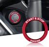Toyota / Daihatsu / Daihatsu Compatible Engine Start Starter Ring, Aluminum Cover, Interior Decoration,
