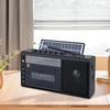 Tragbares Solar USB AM/FM/SW Mehrbandradio Stereo Drahtloses Bluetooth MP3 Audio Kassettenbandspieler Aufnahmegerät AM Radio