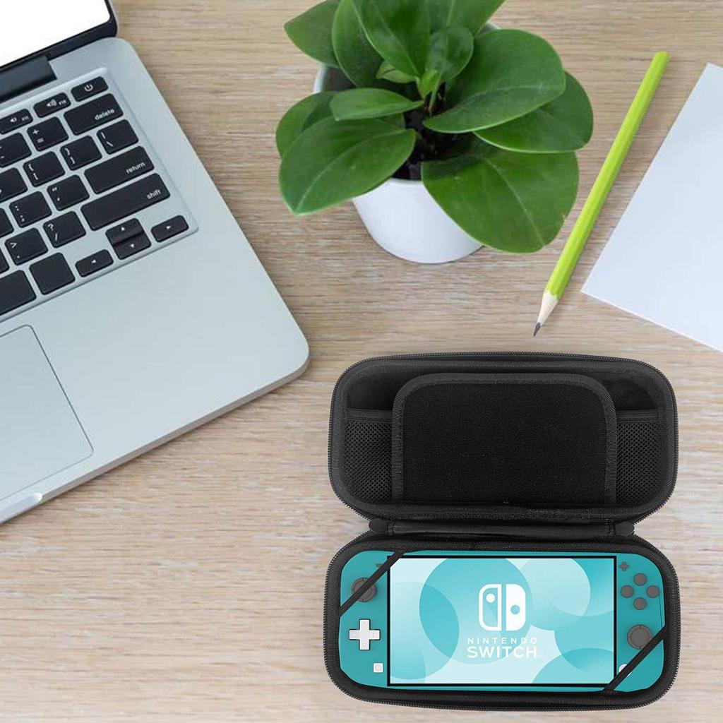 Switch Lite Hard Carrying Storage Holds 10 Game Full Yellow Case, Pouch, Bag, Cards, Dustproof, Dirt-Resistant, Shockproof, Protection,