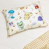 MORIPiLO Pokemon Pikachu and Wacka Cotton Includes Plush Character Morishita Pillows Children's Pillow, Low-Profile, Mouse, Yellow, Approx. 28x39cm,