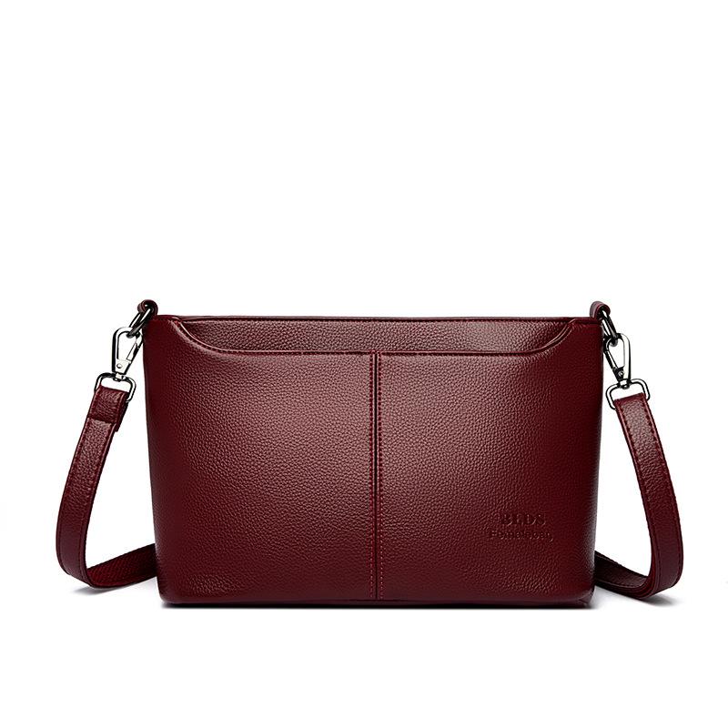 Single-shoulder Crossbody Bag Fashionable Commuting Large-capacity Crossbody Bag Ladies' Small Square Bag