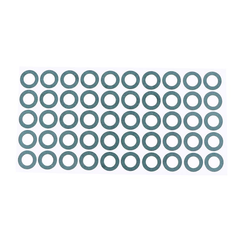 200Pcs Self-Adhesive 18650 21700 26650 32650 Battery Insulating Gasket Li-Ion Battery Insulation Electrical Insulation Pad Rings