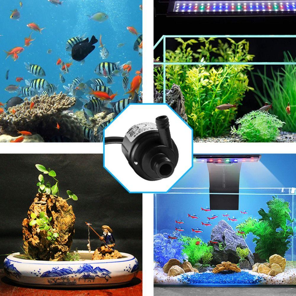Brushless Motor Water Pump Ceramic Shaft Submersible Pump Micro Pump for 2w/0.5w Water Circulation