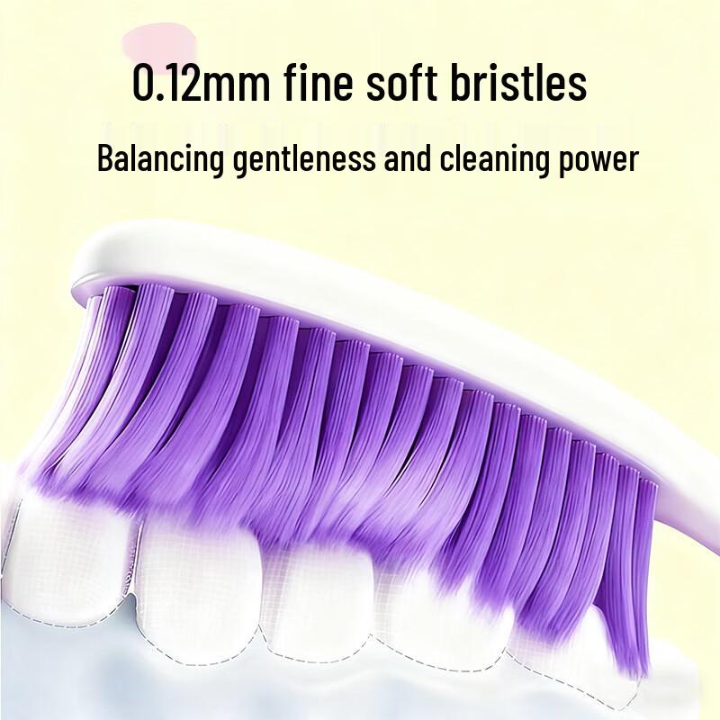 Vibrant High-Density Soft Bristle Adult Toothbrush