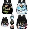 Sac à dos Black Clover 15 pouces Grande capacité Léger Tissu Oxford Pour Enfants