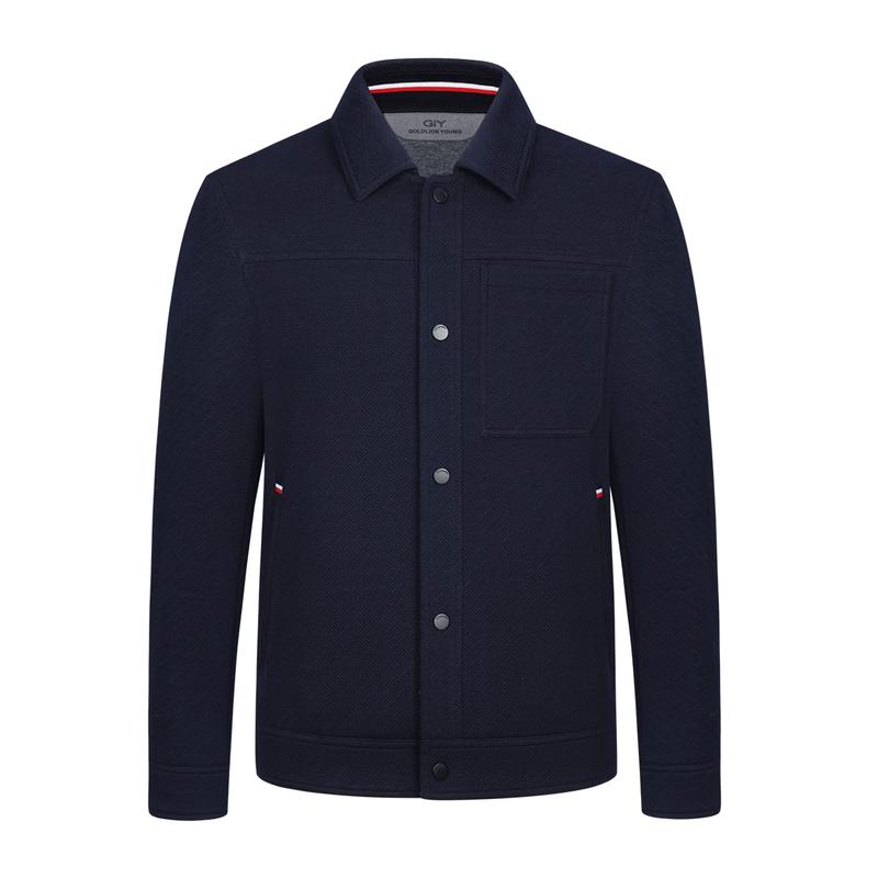 Goldlion Men s Cotton-Wool Blend Casual Jacket XL