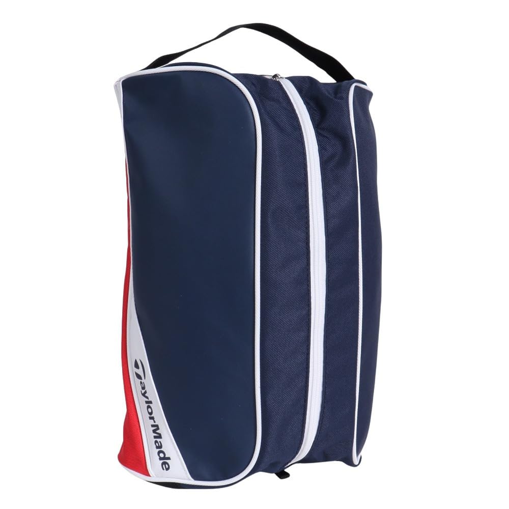 TaylorMade True Light Shoe Case, Navy/White/Red, Men's, 24SS UN069