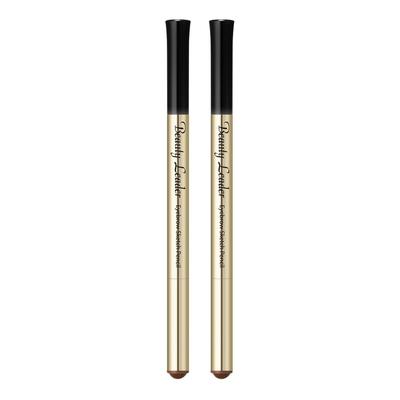 Beauty Leader Matita per Sopracciglia Sketch, No. 4 marrone scuro, 2 pezzi.