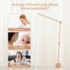 Baby Wooden Bracket Bed Bell 0 6 Months Toy Bracket Accessories Hanging Bracket Soft Mobile On The Bed Baby Room Decoration Crib