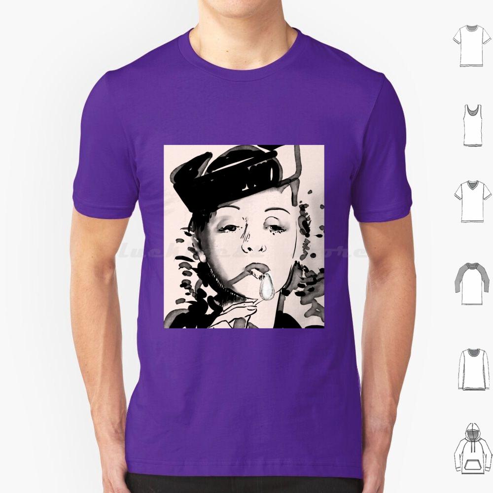 Bette Davis Smoking T Shirt Cotton Men Women DIY Print Flame Firestarter Bette Davis Movie Cinema Actress Portrait Famale Hat