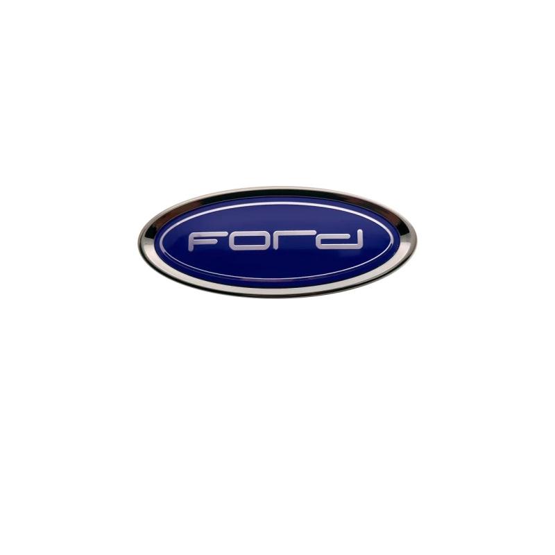 13x5.6CM Car Front Hood Cover Rear Trunk Badge Sticker Accessories for Ford Fiesta Fusion Escape Kuga Edge Focus Ranger Mondeo