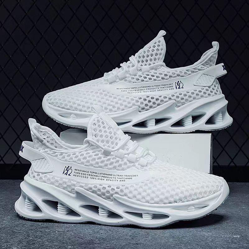 

Дышащая тонкая сетка, обувь из сетки, мужская сетчатая повседневная спортивная легкая рабочая модная обувь 40