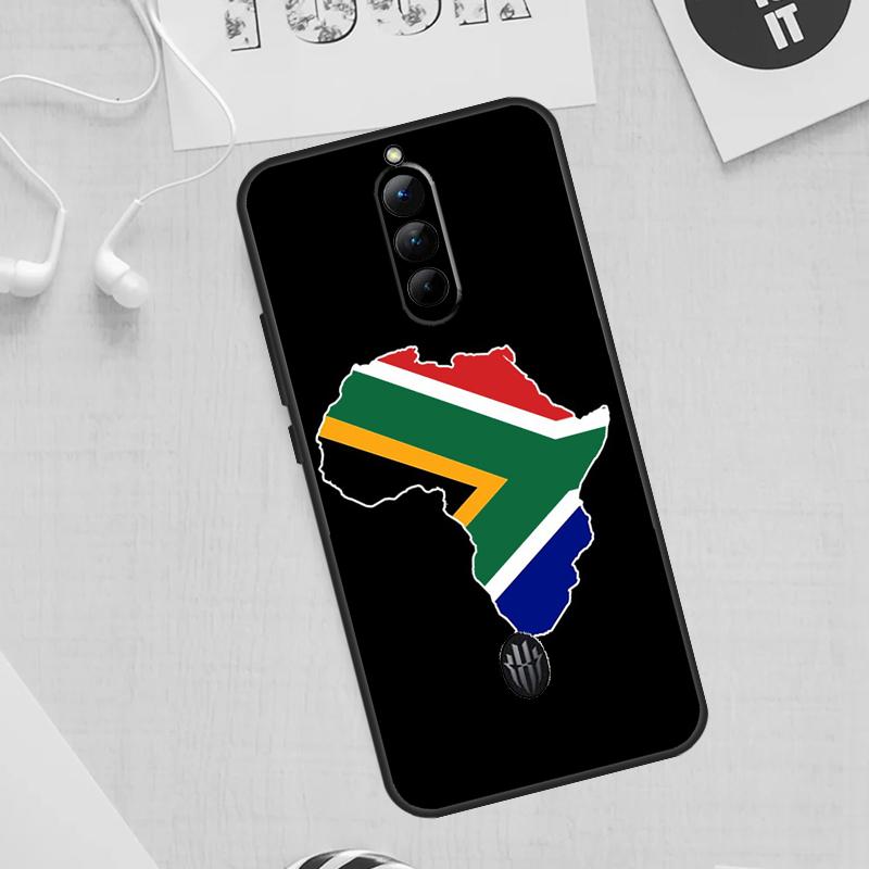 Africa Map Case For ZTE Nubia Red Magic 10S 8S 9S 8 9 11 Pro Plus 6 7 6S 7S 6R For RedMagic 10 Air Cover