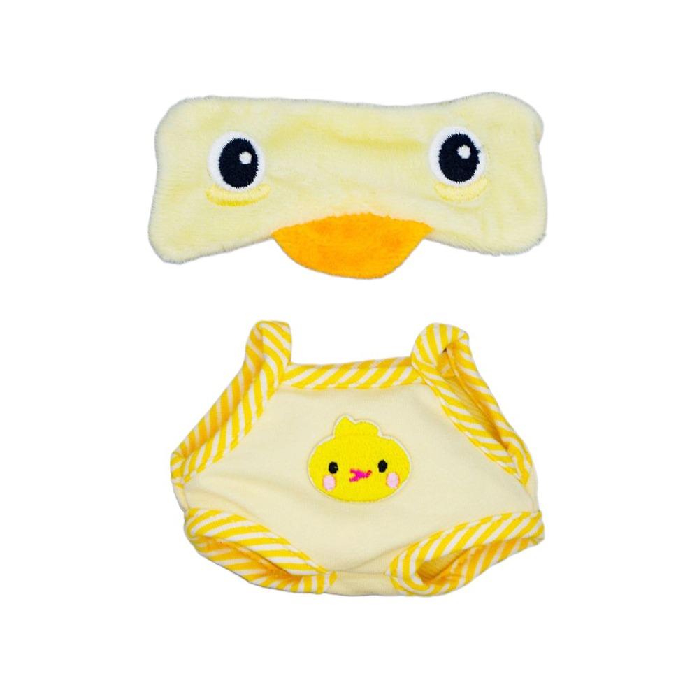 1 set Yellow Duck Cotton Doll's Clothes Academic No Attribute Doll Clothes  Doll Accessories