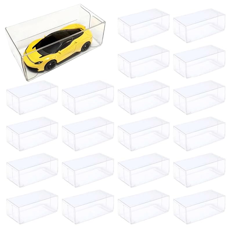 

IMPACT Online mini car storage case collection keep clear display box (60 pieces)