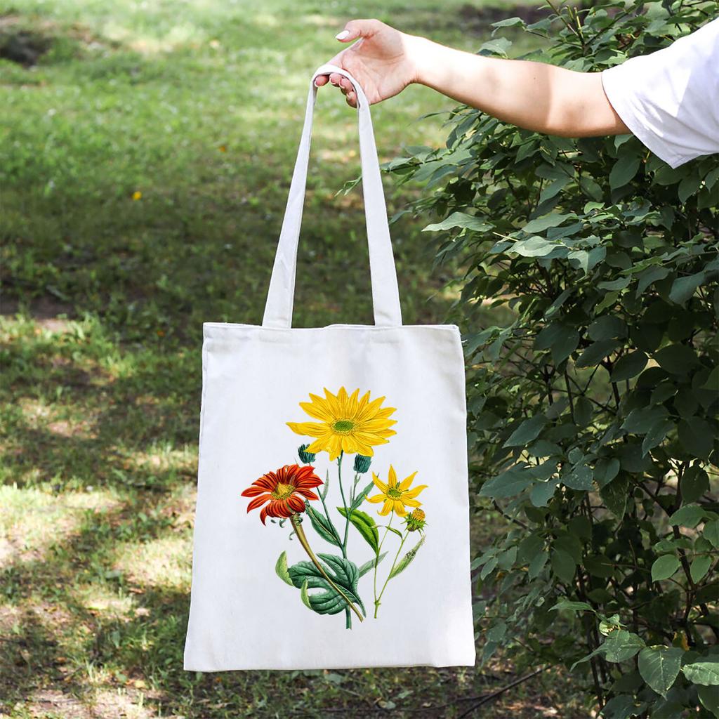 Ekologická a všestranná plátěná taška – ideální pro nakupování, skladování a knihy