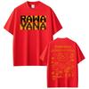 Rawayana Donde Es El After Album Merch Tshirt Unisex Women High Street Fashion Hip Hop Tshirt Casual Pure Cotton Summer T Shirt